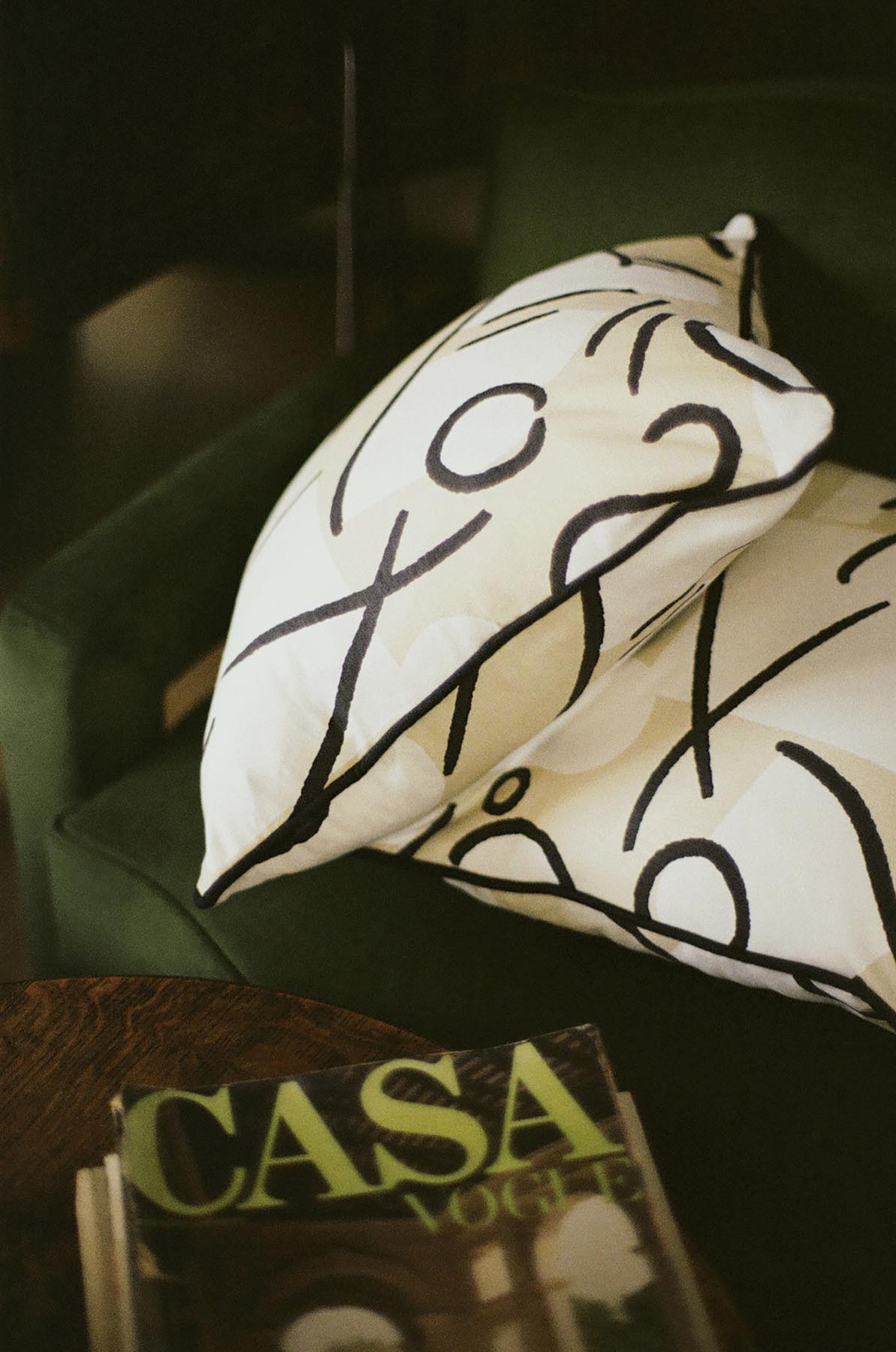 Orpha Cushion, Seaweed
