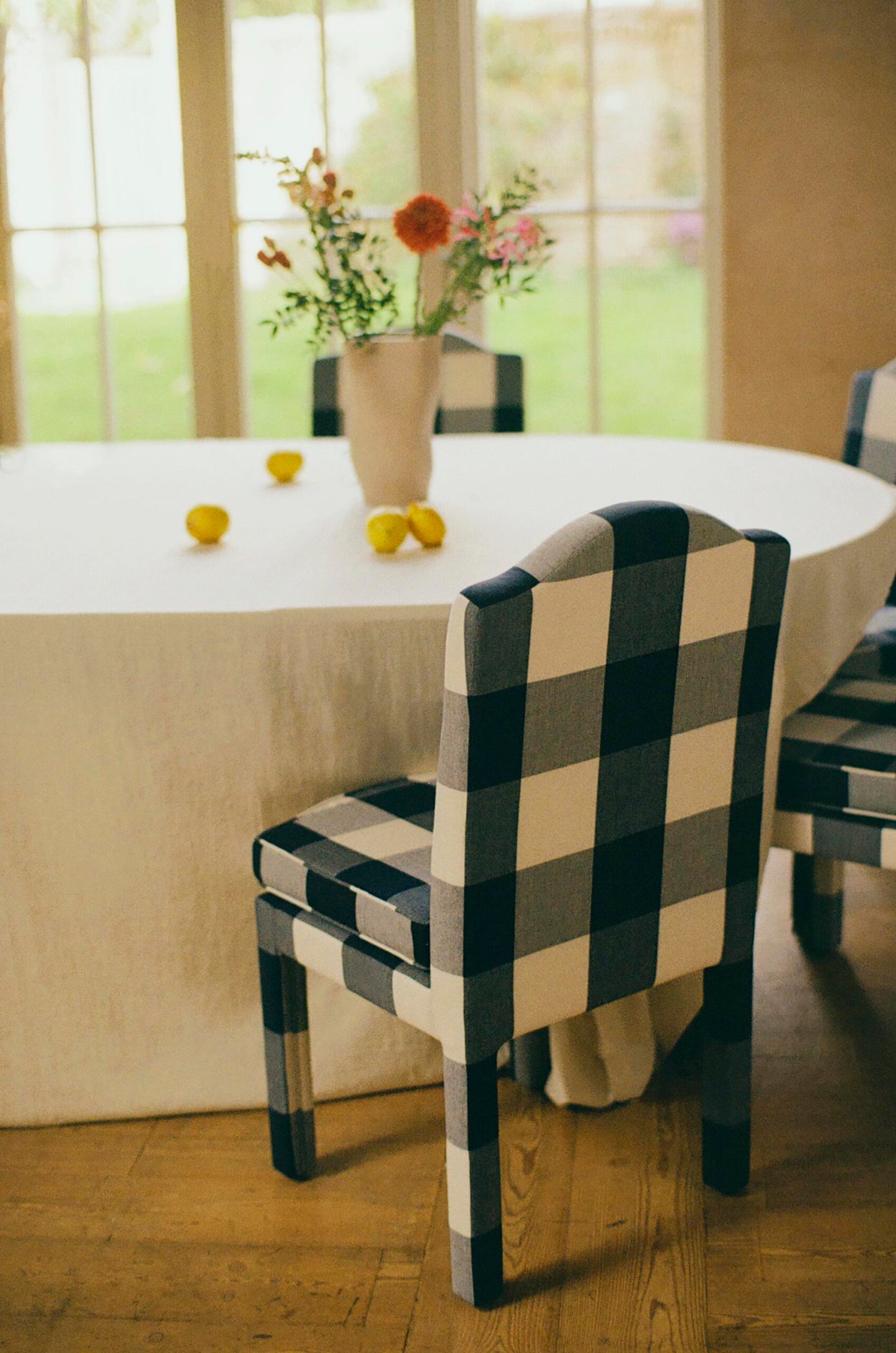 Pair of Leo Dining Chairs, Pepper