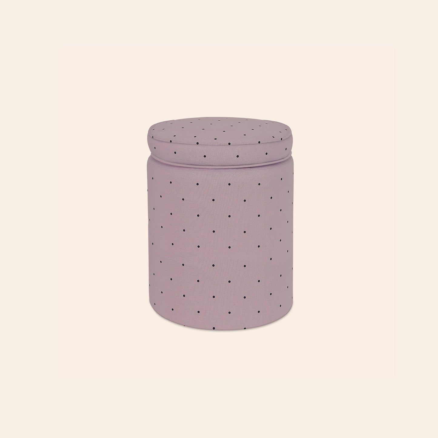 Aurora Footstool, Parma Violet