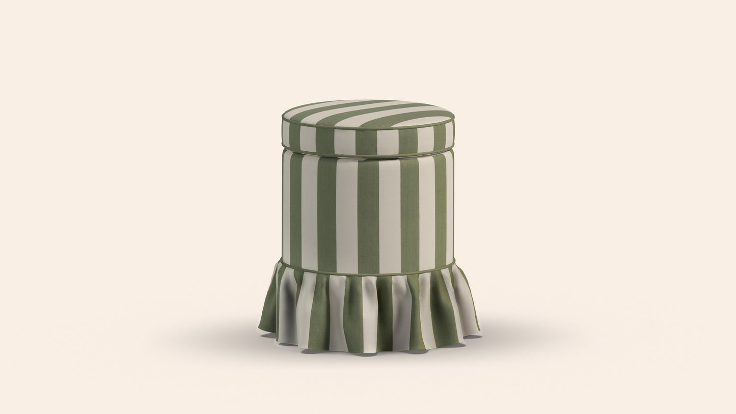 Aurora Footstool, Artichoke