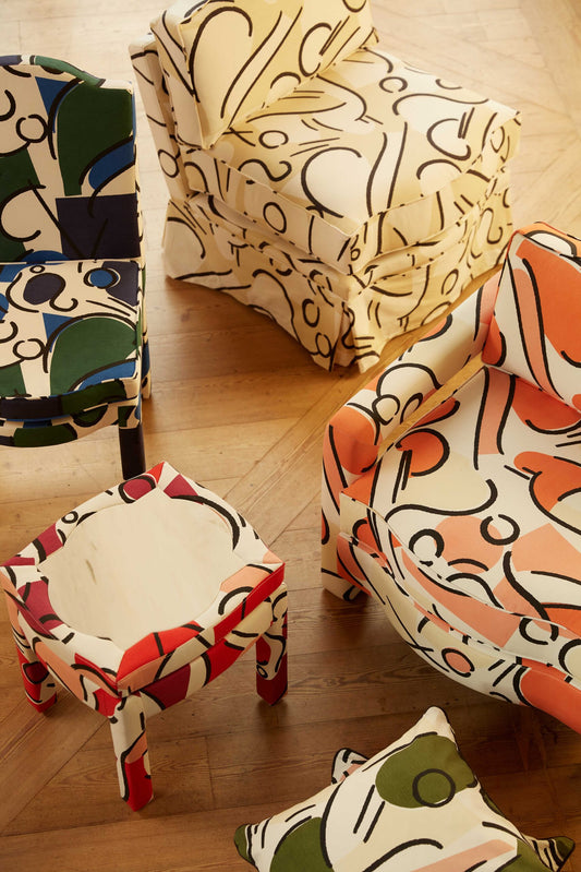 Piero Footstool, Citron