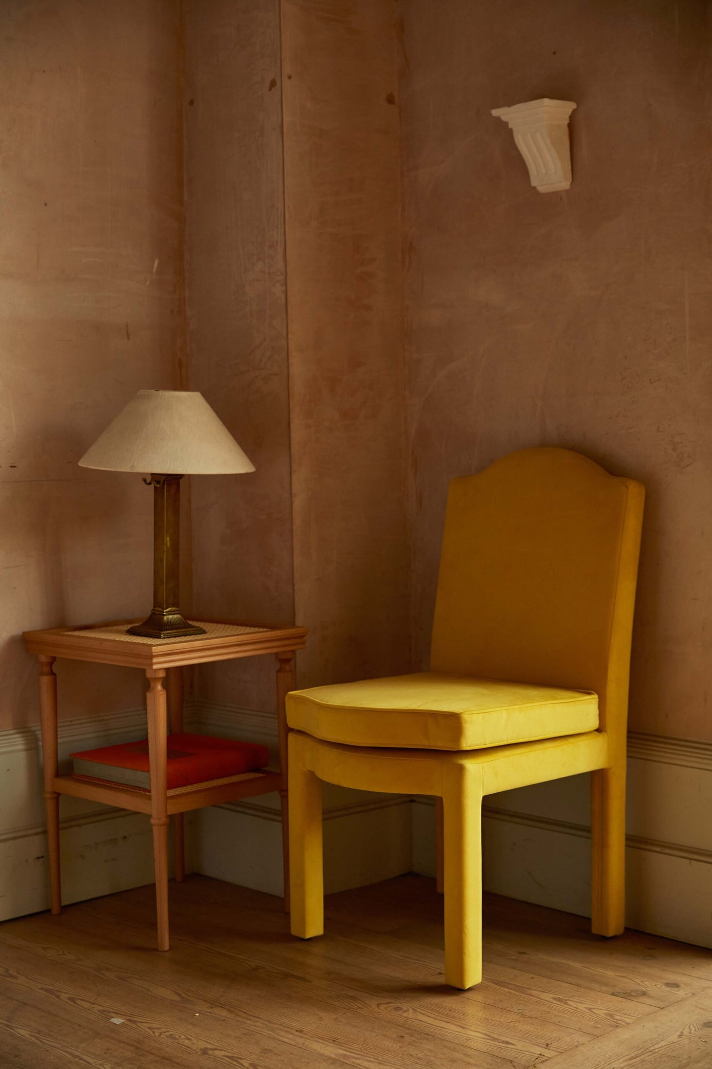 Pair of Leo Dining Chairs, Zucchini Velvet