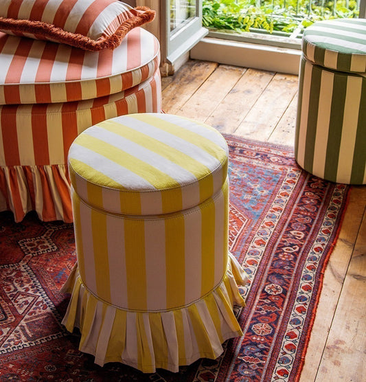 Aurora Footstool, Artichoke