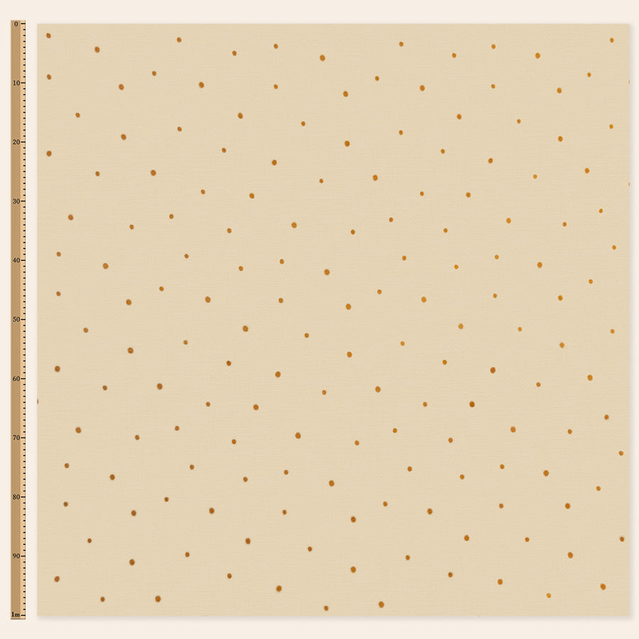 Dolce Daisies Fabric, Limoncello, Sample