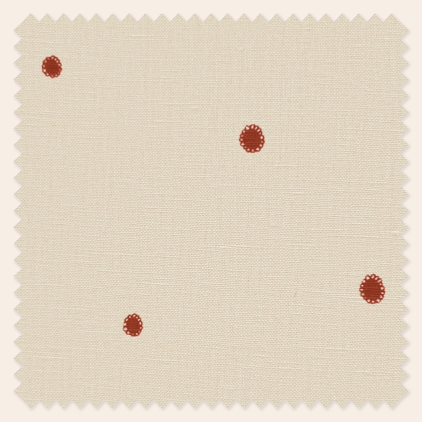 Dolce Daisies Fabric, Pavlova, Sample