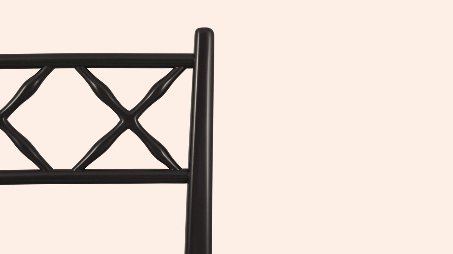 Pair of Chiara Dining Chairs, Charcoal