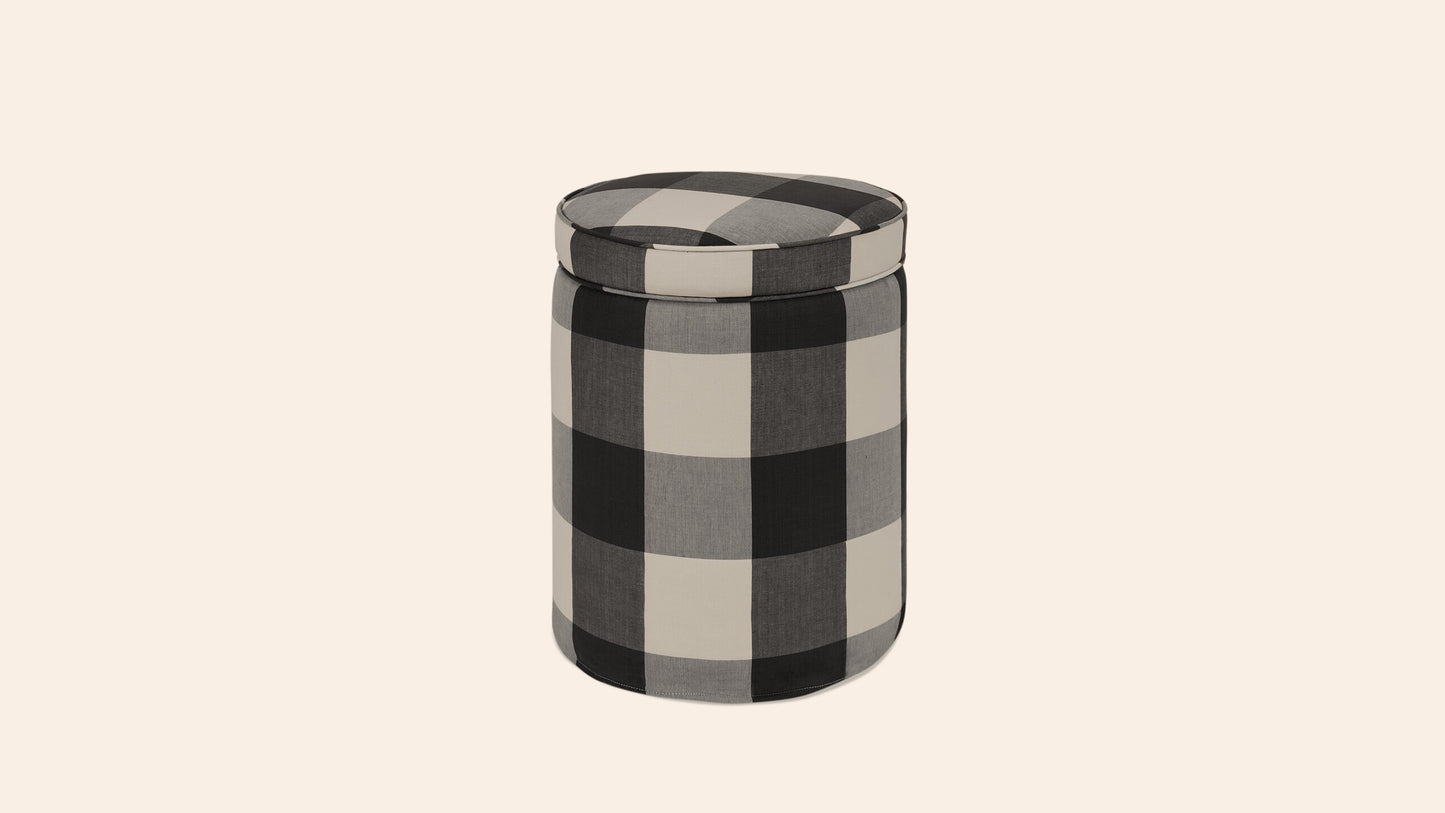 Aurora Footstool, Pepper