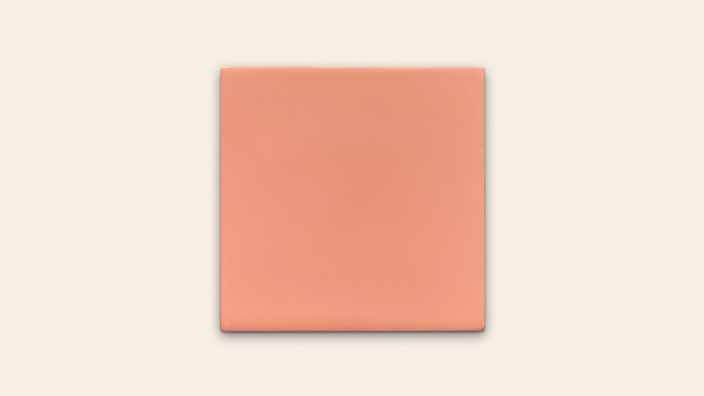 Lacquer Chip Sample, Terracotta