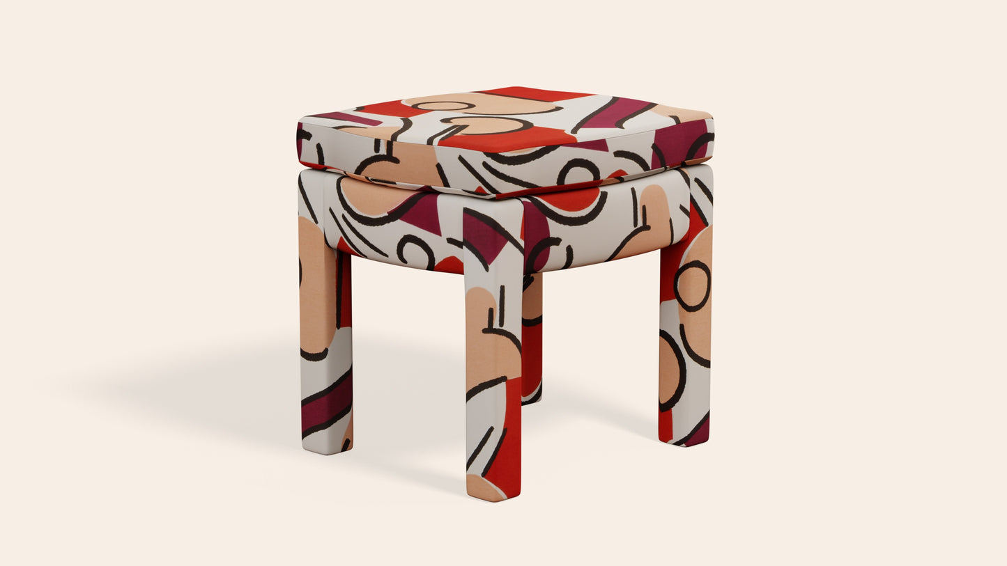 Piero Footstool, Grenadine