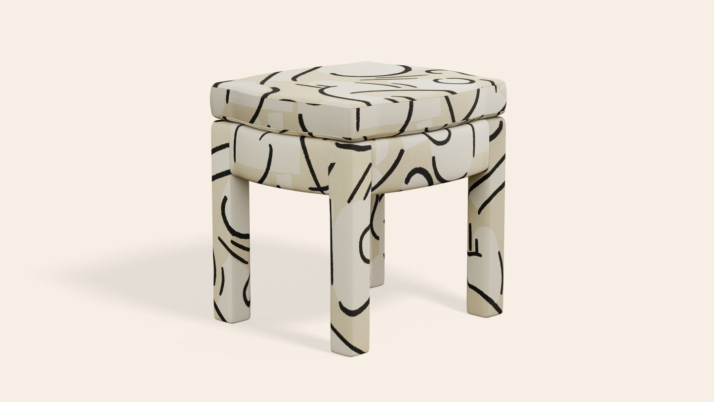 Piero Footstool, Coconut