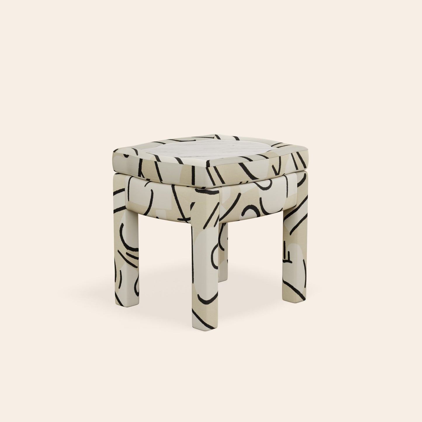 Piero Footstool, Coconut