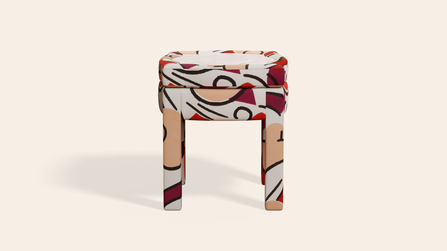 Piero Footstool, Grenadine