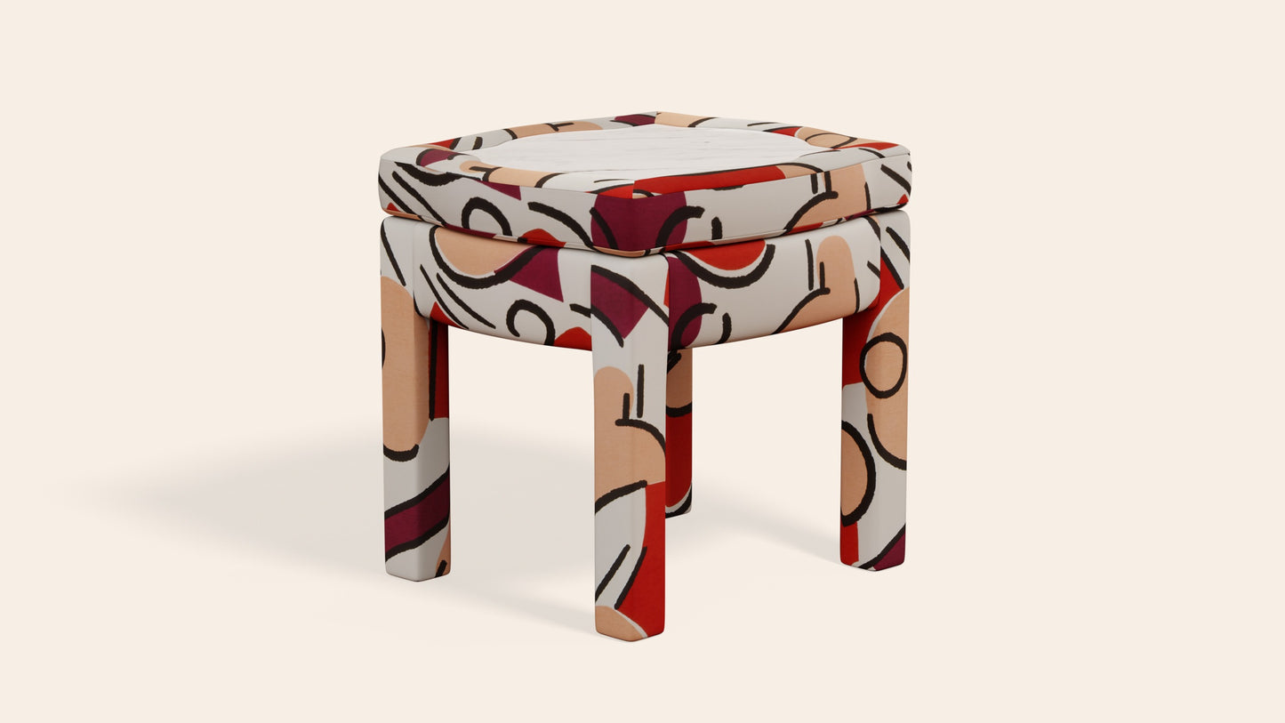 Piero Footstool, Grenadine