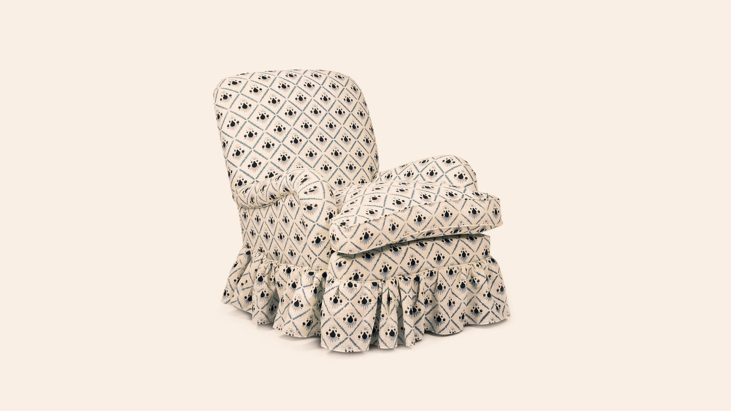 Sofia Armchair, Oxford Blue