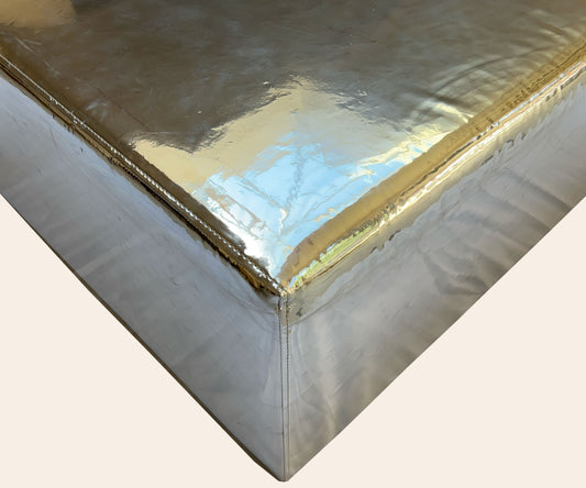 DISCO Ottoman, Chrome