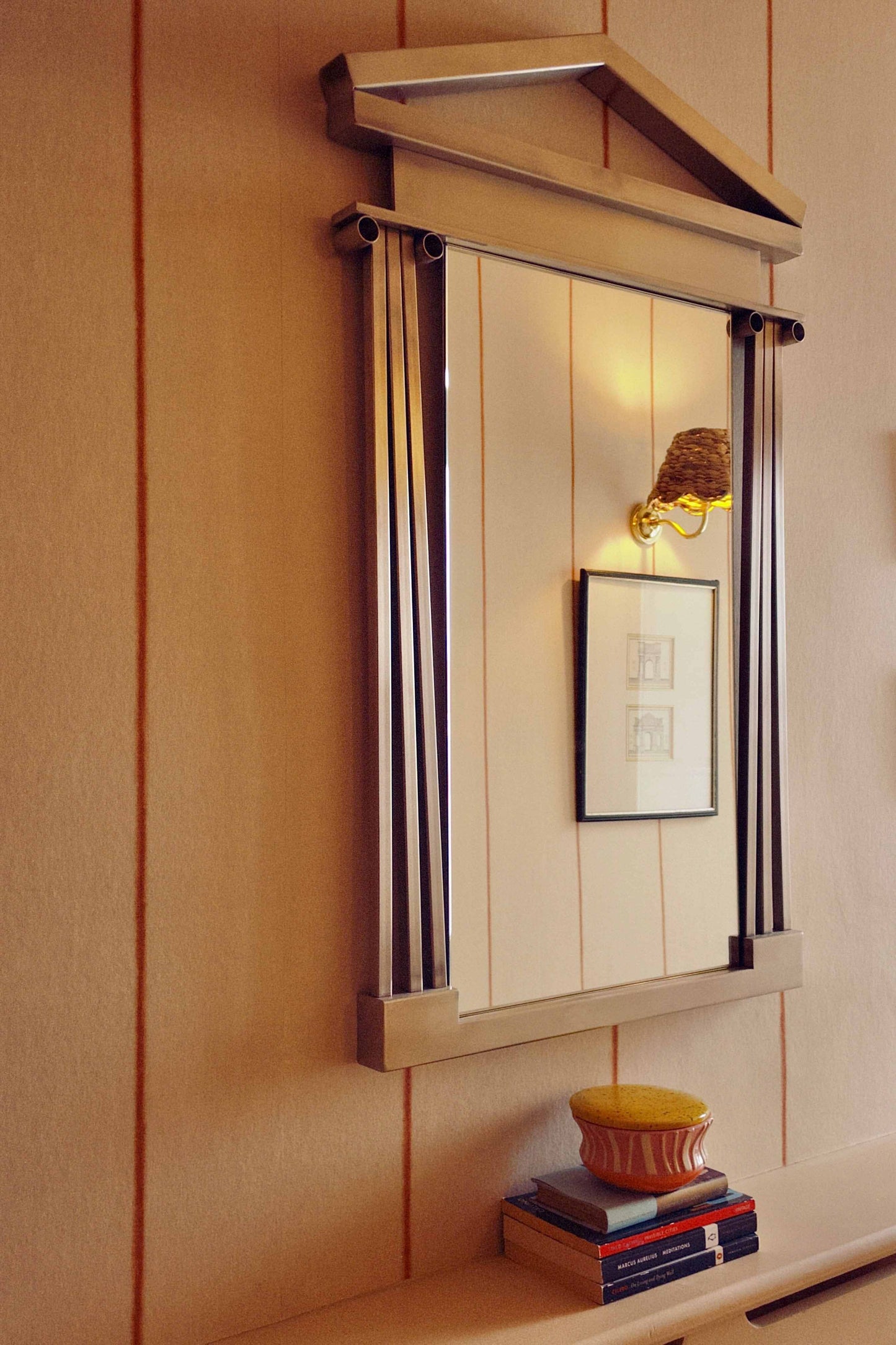 Scarpa Mirror, Brushed Gold