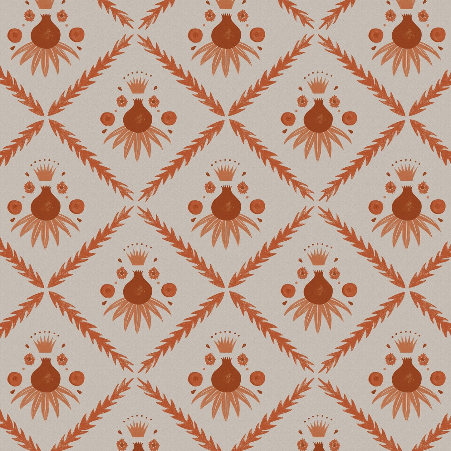 Pome Wallpaper Sample, Dusky Pink