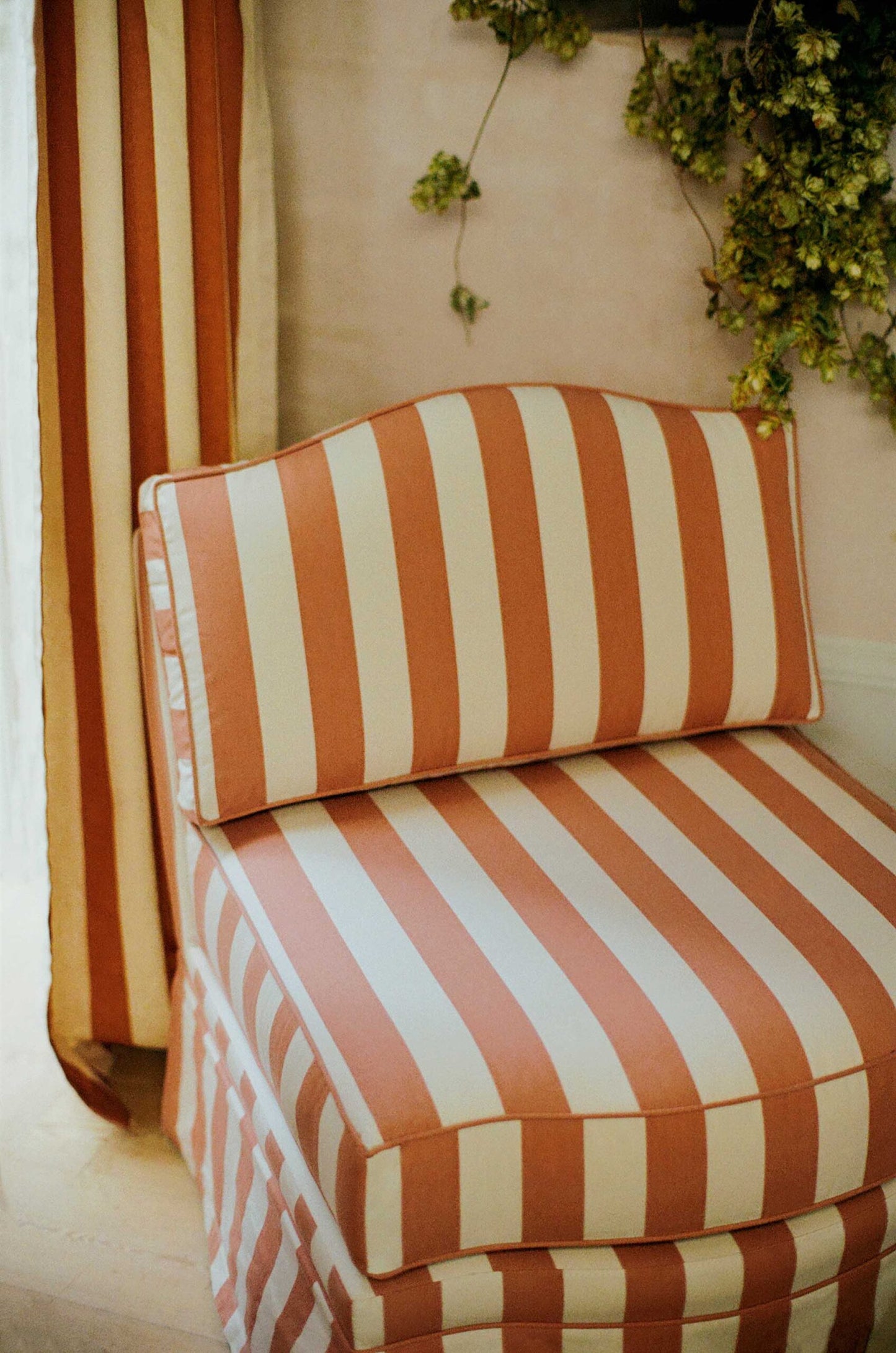 Felix Slipper Chair, Ginger