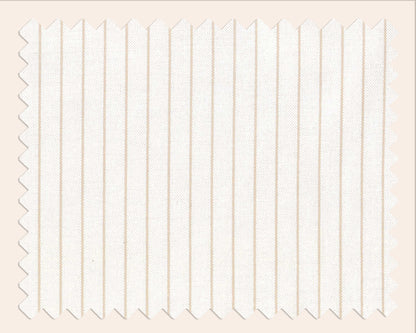 Panarea Armchair in Isola, Cream & Taupe Striped Upholstery
