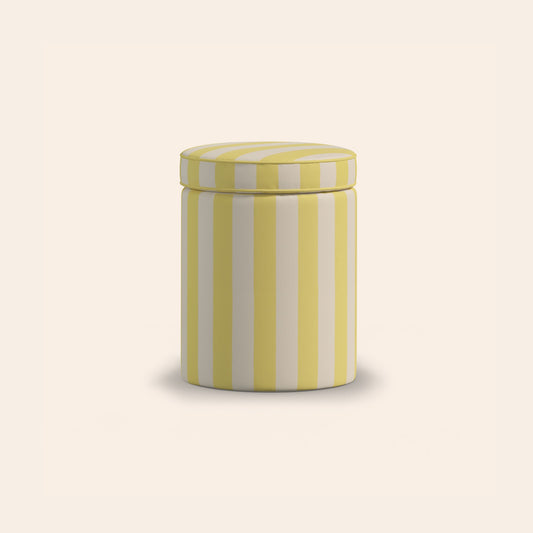 Aurora Footstool, Citron