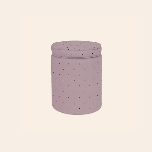 Aurora Footstool, Parma Violet