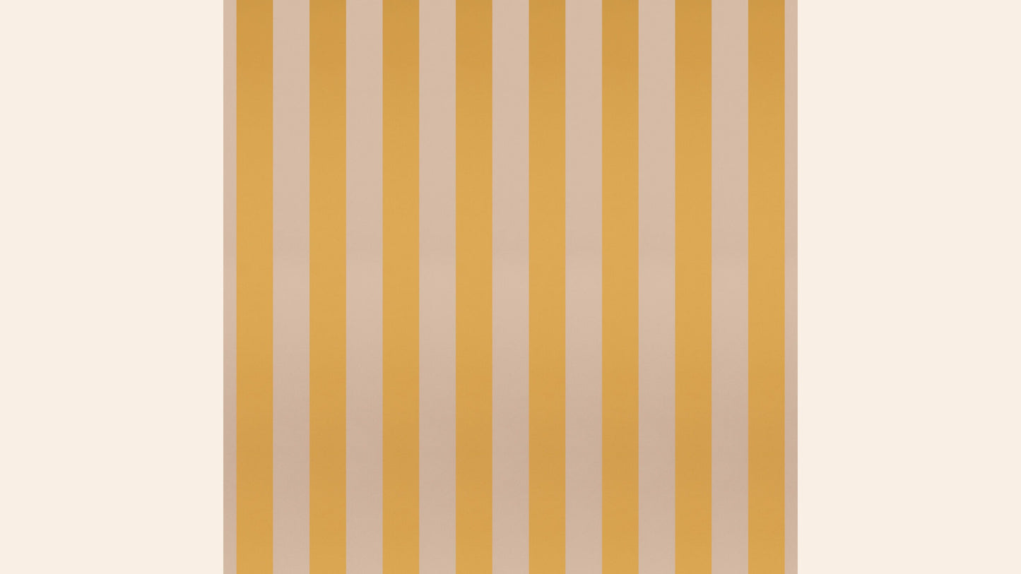 Sonia Stripe Wallpaper, Citron, Roll