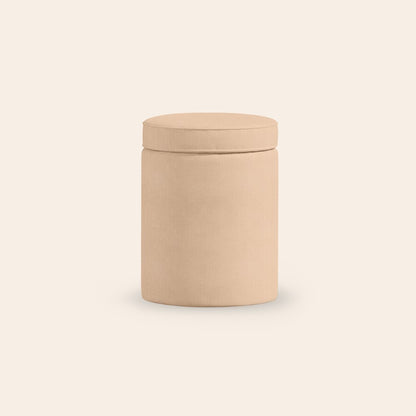 Aurora Footstool, Rose