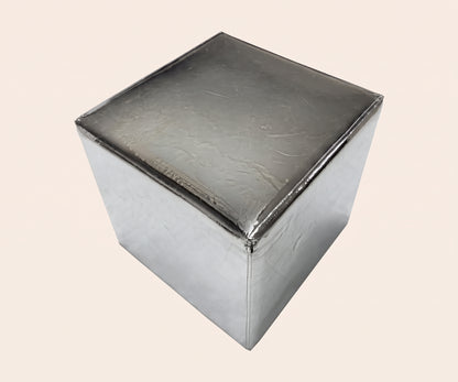 DISCO Footstool, Chrome