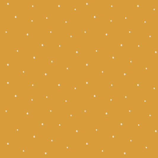 Dolce Daisies Wallpaper, Cannoli, Sample