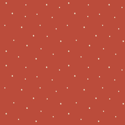 Dolce Daisies Wallpaper, Red Velvet, Roll