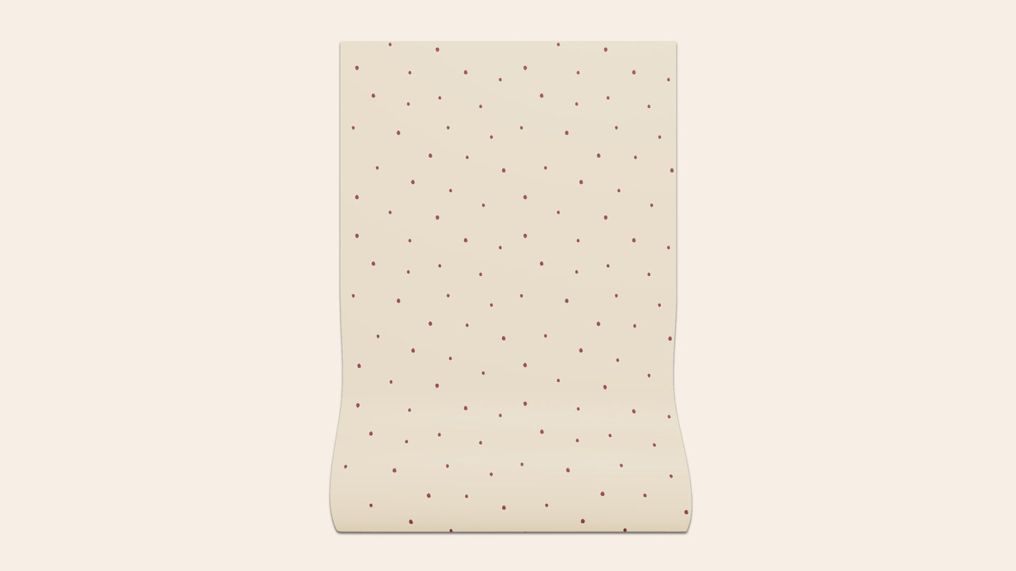 Dolce Daisies Wallpaper, Pavlova, Sample