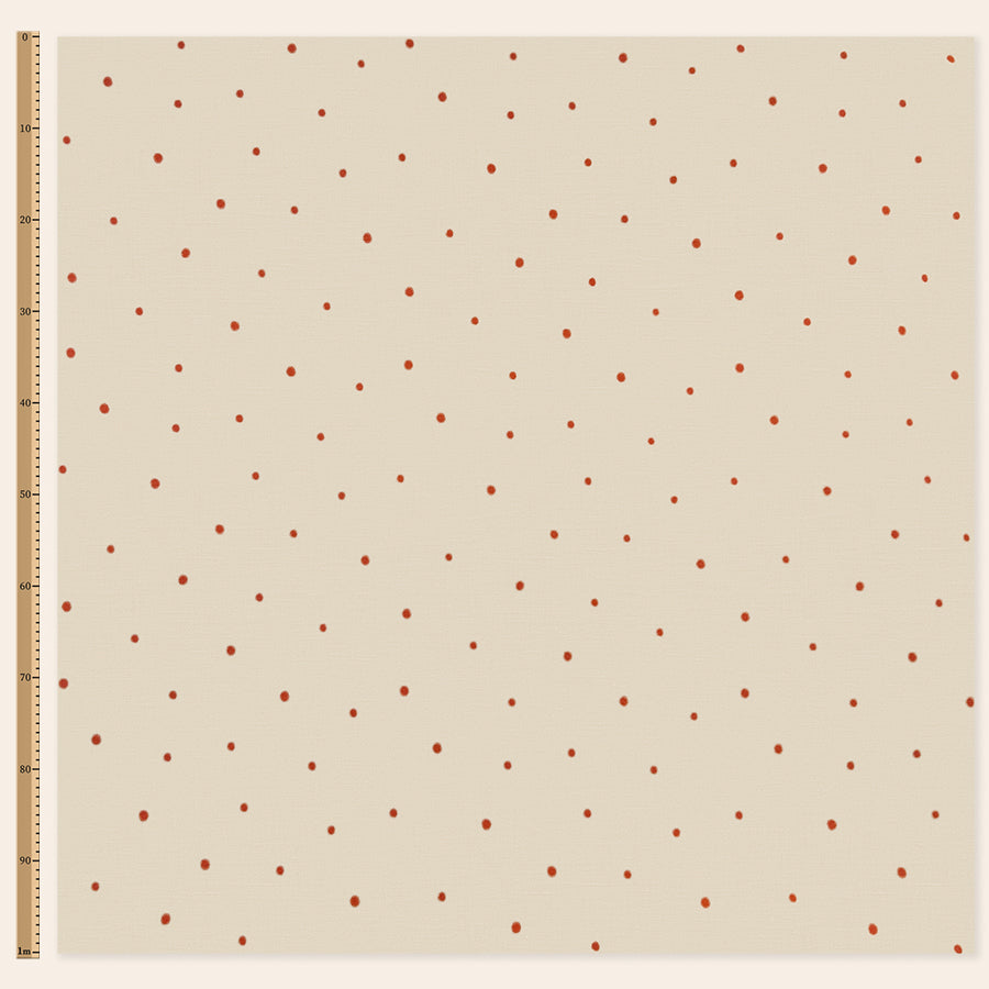 Dolce Daisies Fabric, Pavlova, Sample