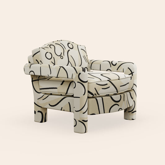 Elio Armchair, Coconut