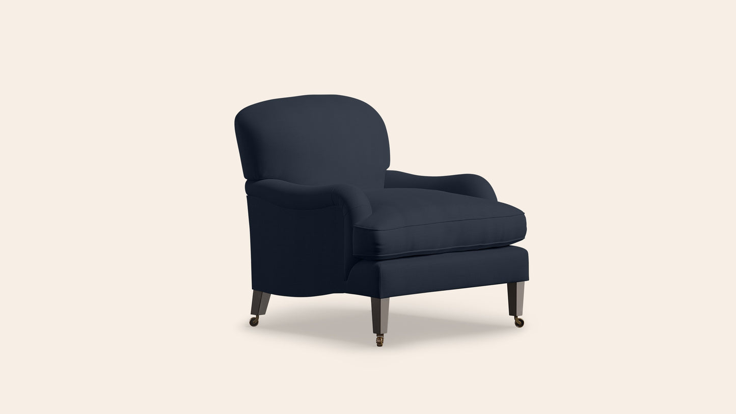 Sofia Armchair, Prussian