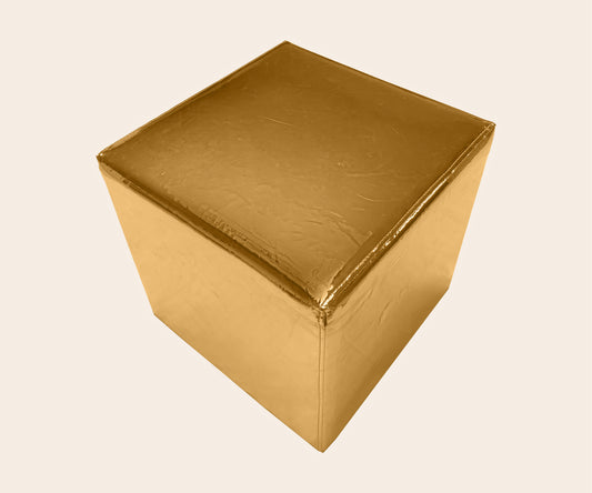 DISCO Footstool, Gold