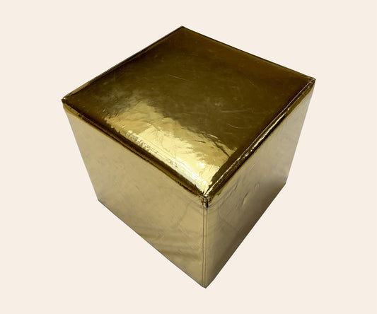 DISCO Footstool, Gold