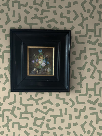 Raphia Wallpaper, Palm, Roll
