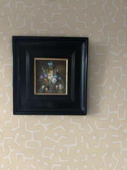Raphia Wallpaper, Powder, Roll