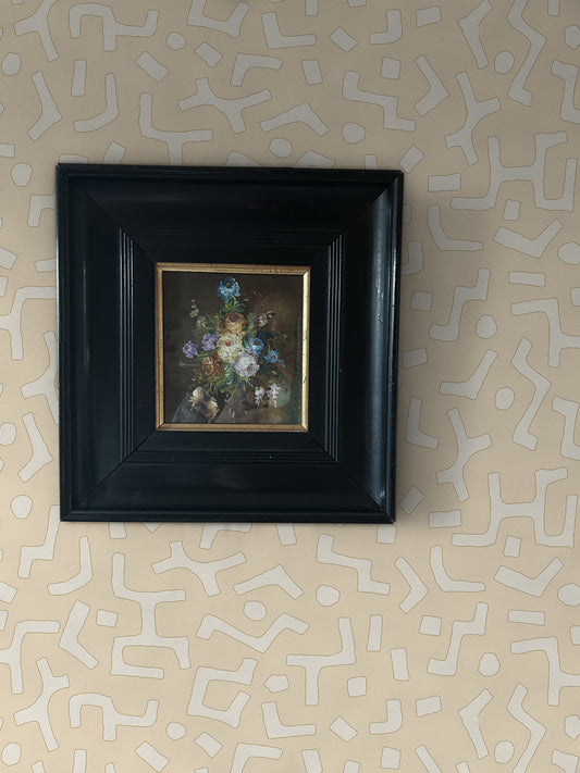 Raphia Wallpaper, Powder, Roll