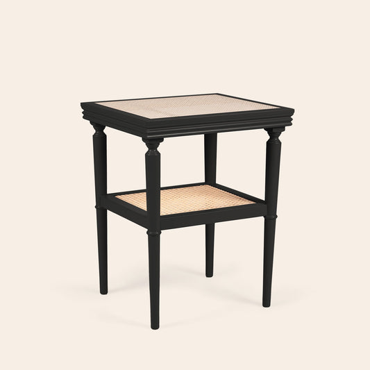 Ilaria Side Table, Charcoal
