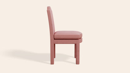 Pair of Leo Dining Chairs, Clay
