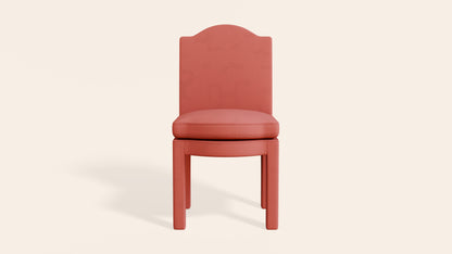 Pair of Leo Dining Chairs, Camwood