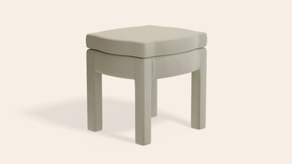 Piero Footstool, Nougat Boucle