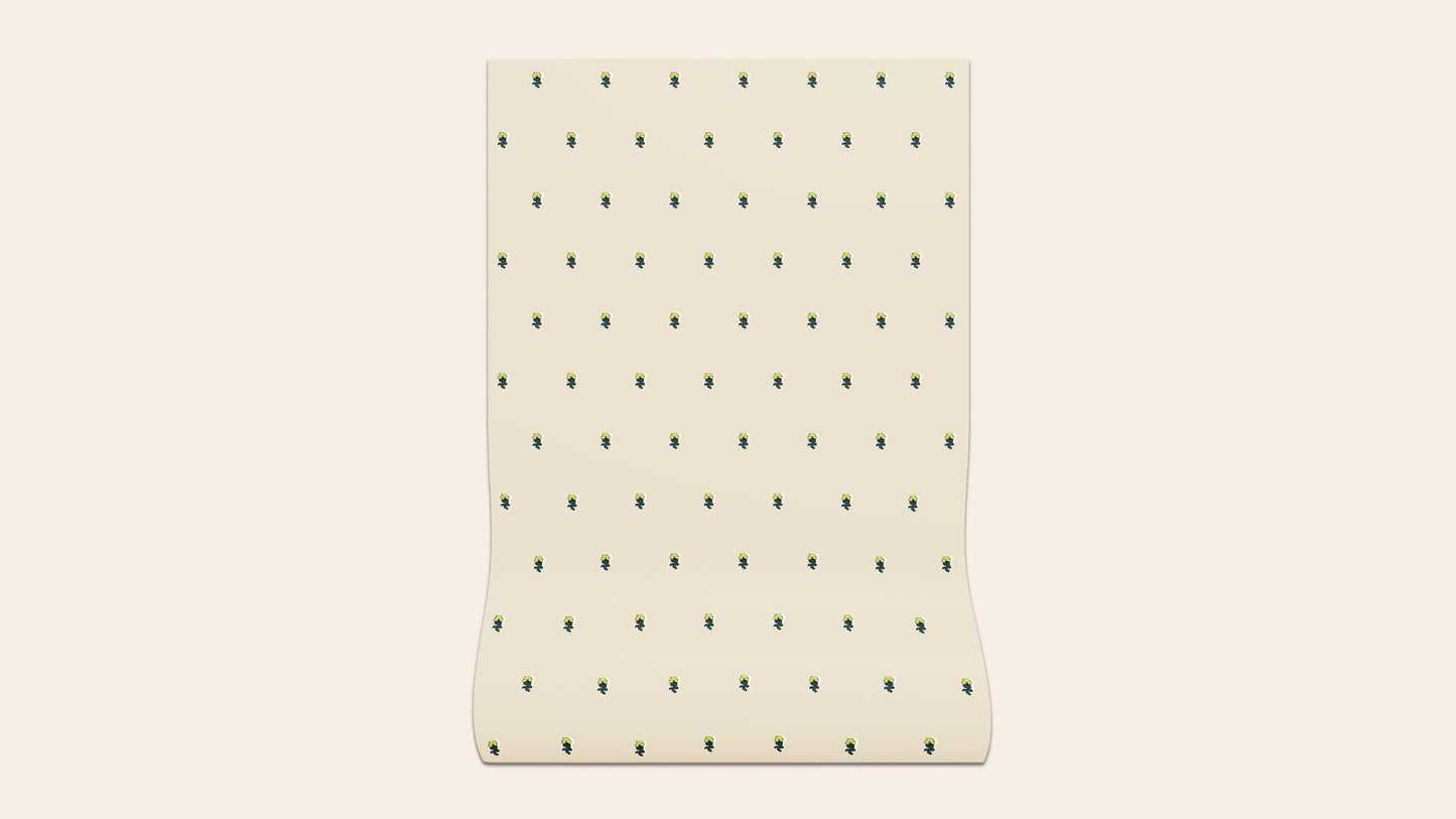 Pixel Posey Wallpaper, Limelight, Roll