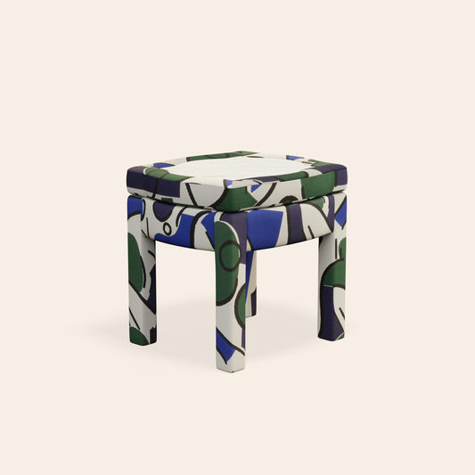 Piero Footstool, Seaweed