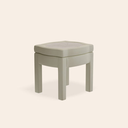 Piero Footstool, Nougat Boucle