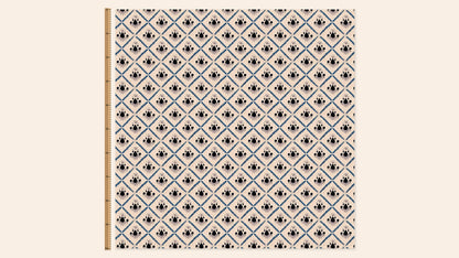Pome Linen, Oxford Blue, Metre