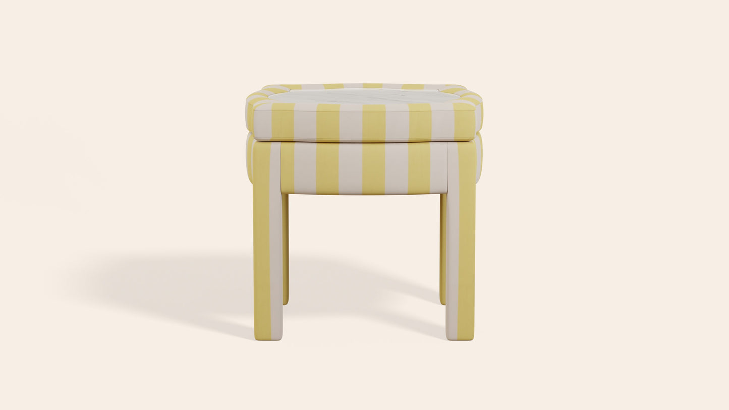 Piero Footstool, Citron
