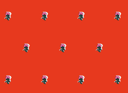 Pixel Posey Wallpaper, Azalea, Sample