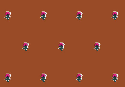 Pixel Posey Wallpaper, Camellia, Roll